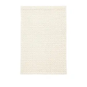Hndwoven Wool & Cotton Area Rug