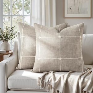 Plaid Throw Pillow