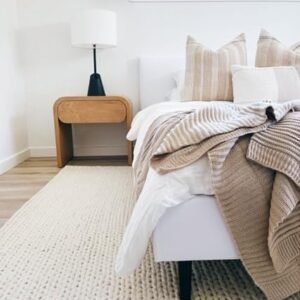 Wool Cotton Area Rug