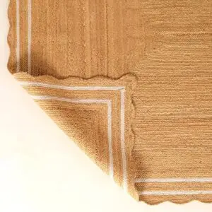 Natural Wave Jute Area Rug