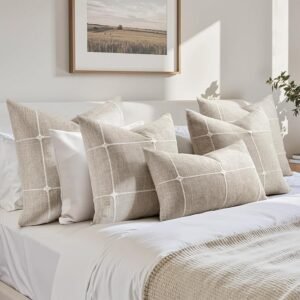 Plaid Throw Pillow